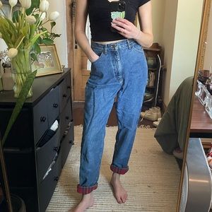 L.L. Bean Flannel Lined Jeans